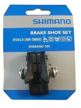 Shimano R55C4 Brake Shoe Set BR-5800 105 Road Bike Pads Made Japan